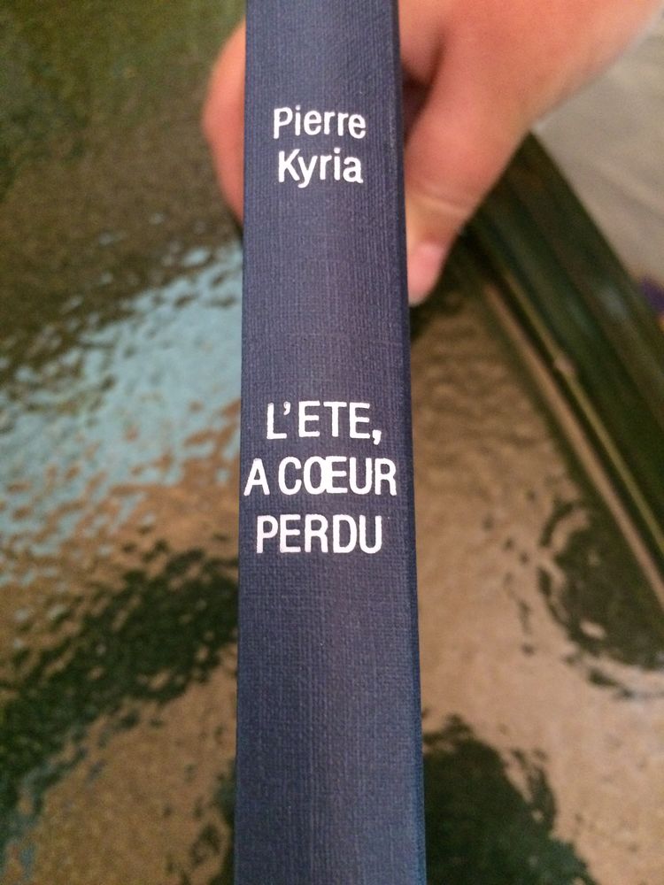 L'ETE A COEUR PERDU de Pierre KYRIA 3 Les �glisottes-et-Chalaures (33)