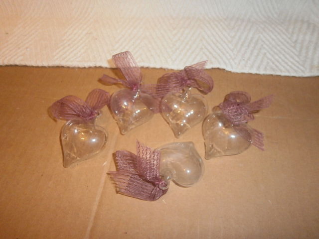 Coeurs en verre � suspendre 15 Wolxheim (67)