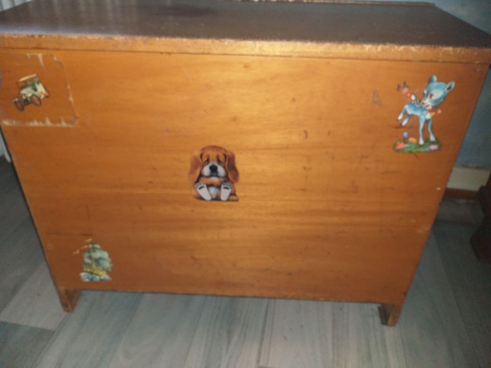 Coffre a jouets en bois 35 Kaysersberg (68)