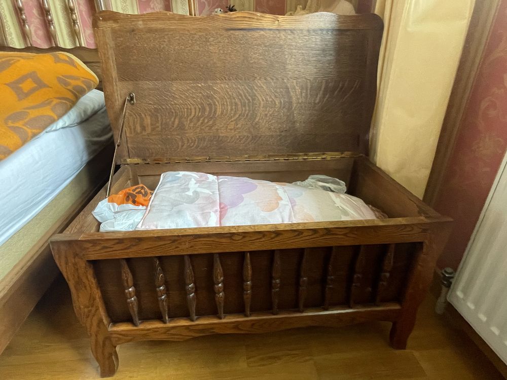 coffre �  jouets  en ch�ne 55 Cusset (03)