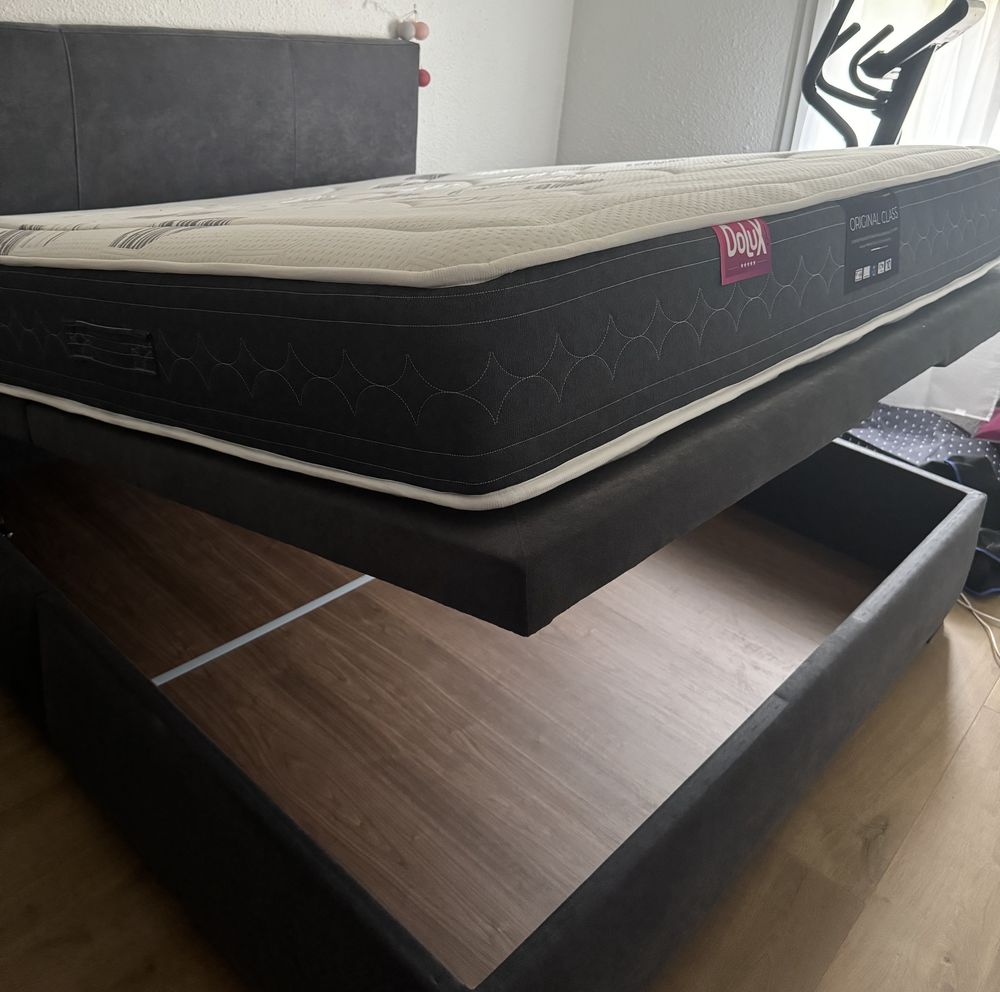 Lit Coffre LEATHER 180cm x 200 cm 400 Nivolas-Vermelle (38)