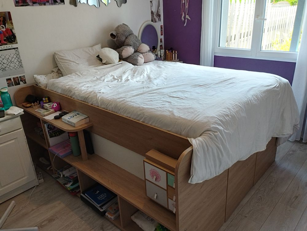 Lit coffre 2 places 250 Ludon-M�doc (33)