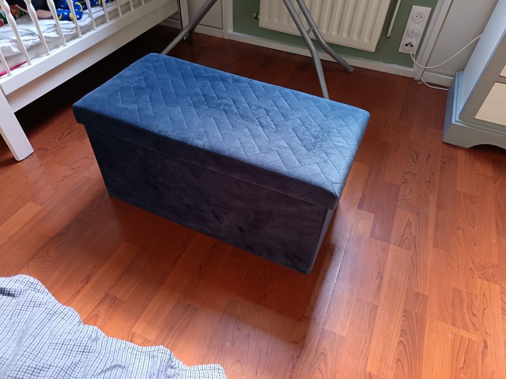 Coffre rangement en velours 20 Fouilloy (80)