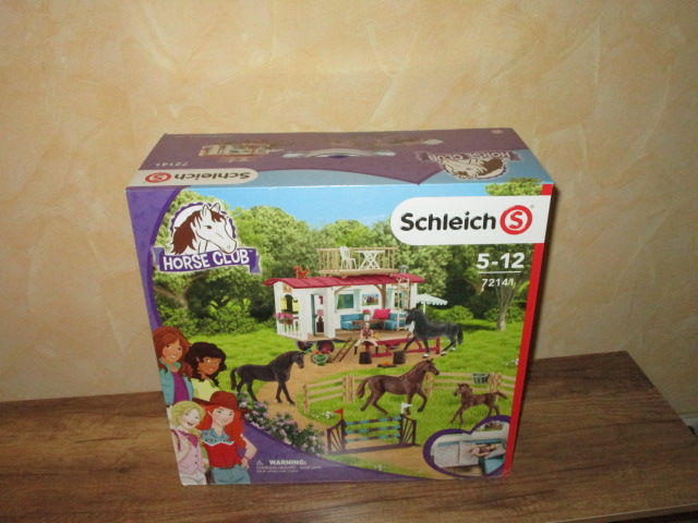 COFFRET   72141 SCHLEICH  ROULOTTE  HORSE CLUB  45 Villepinte (93)