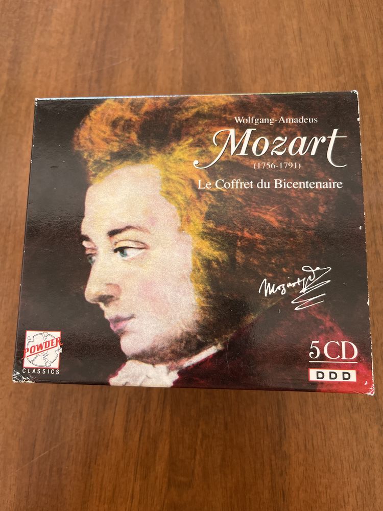 Coffret 5 CD Bicentenaire Mozart. 5 Saint-Mathieu-de-Tr�viers (34)