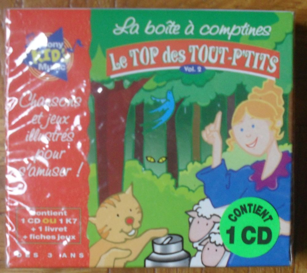 Coffret La bo�te � comptines Le TOP des TOUT'P'TITS. 15 Montreuil (93)