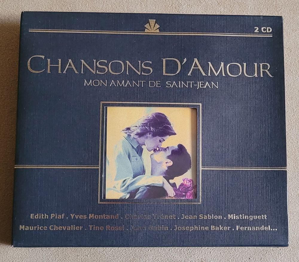 Coffret Chansons d'Amour 2 CD 5 Juvisy-sur-Orge (91)