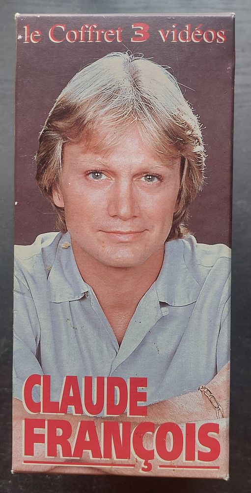 COFFRET 3 K7 VHS  CLAUDE FRANCOIS 10 Boulogne-Billancourt (92)