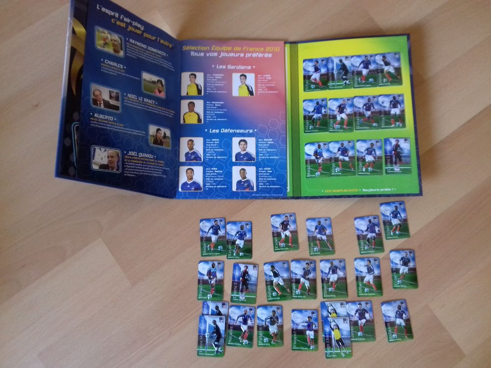 Coffret collection Equipe de France 2010 10 Butry-sur-Oise (95)