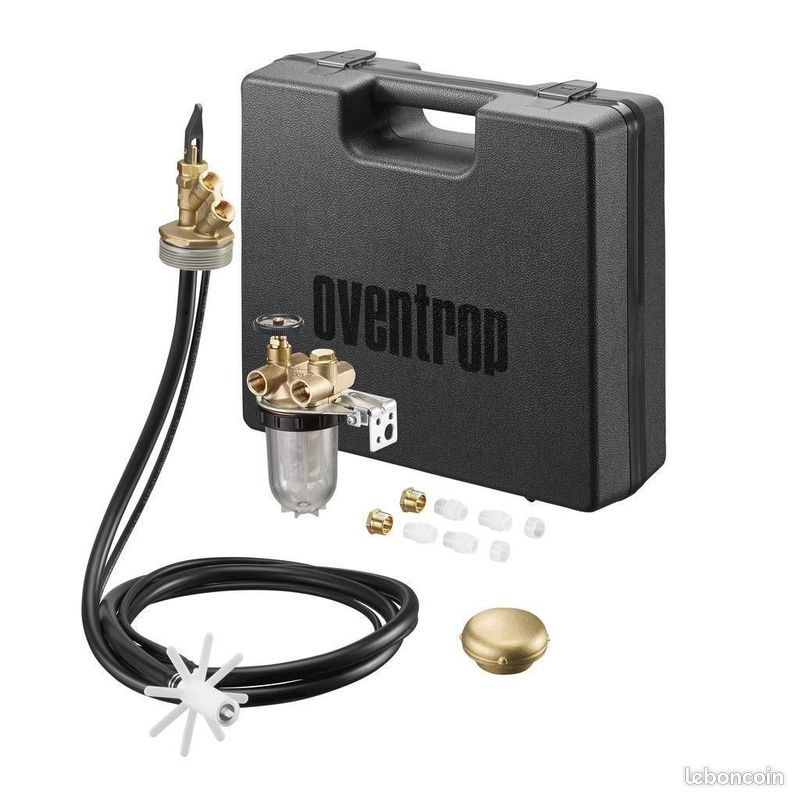 Coffret complet mazout � double conduite cuve plastique R�f 140 Serres-Castet (64)