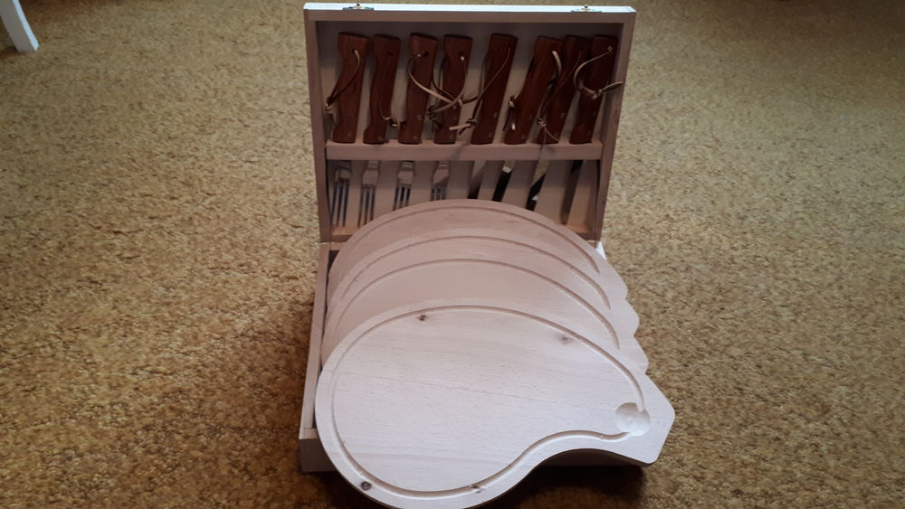 Coffret � d�jeuner en bois 40 Plouay (56)