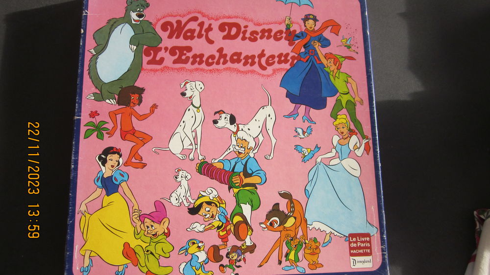 Coffret de 8 disques vinyles DISNEY Vintage de 1978 80 Coquelles (62)