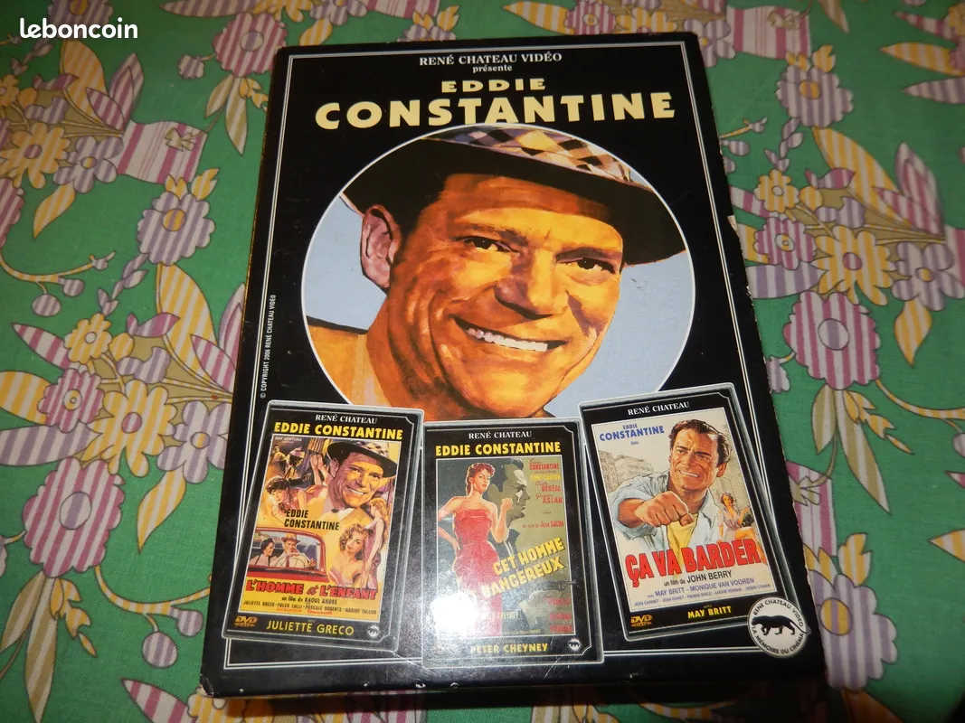  1 coffret de 3 DVD Eddie Constantine 20 Saint-Jean-de-Losne (21)