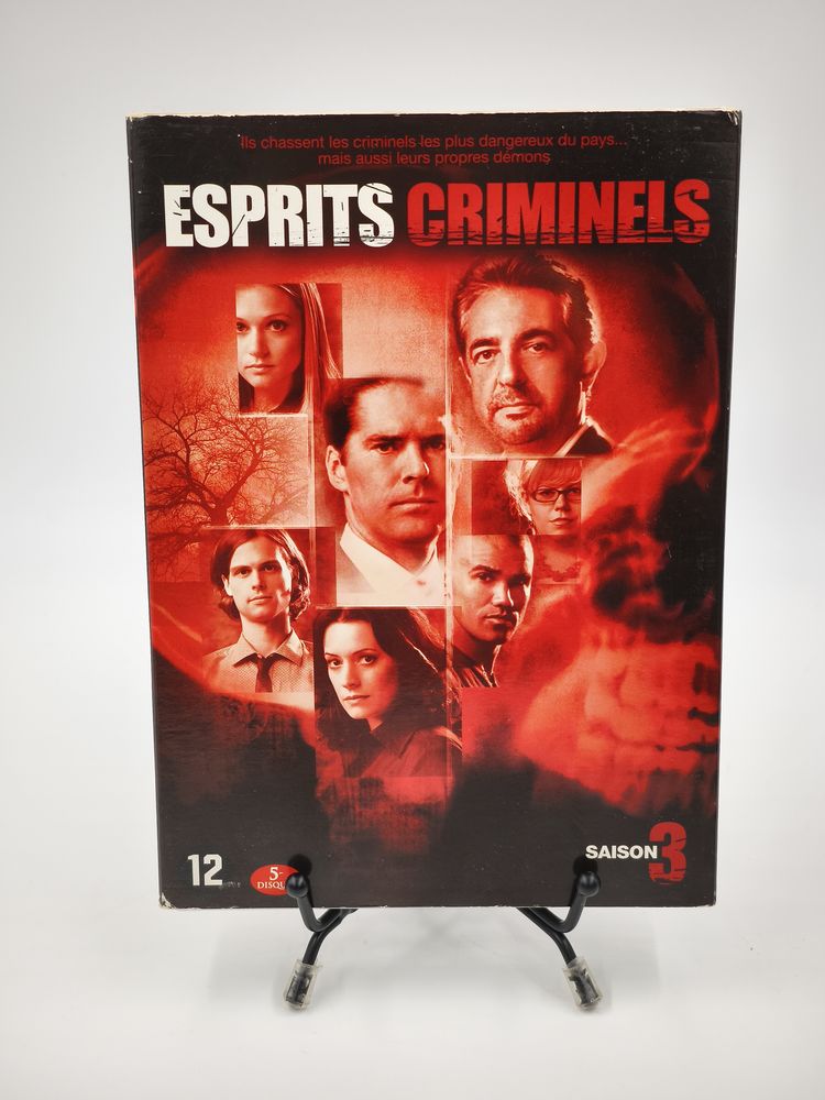 Coffret DVD Esprit Criminels Saison 3 en boite 1 Vulbens (74)