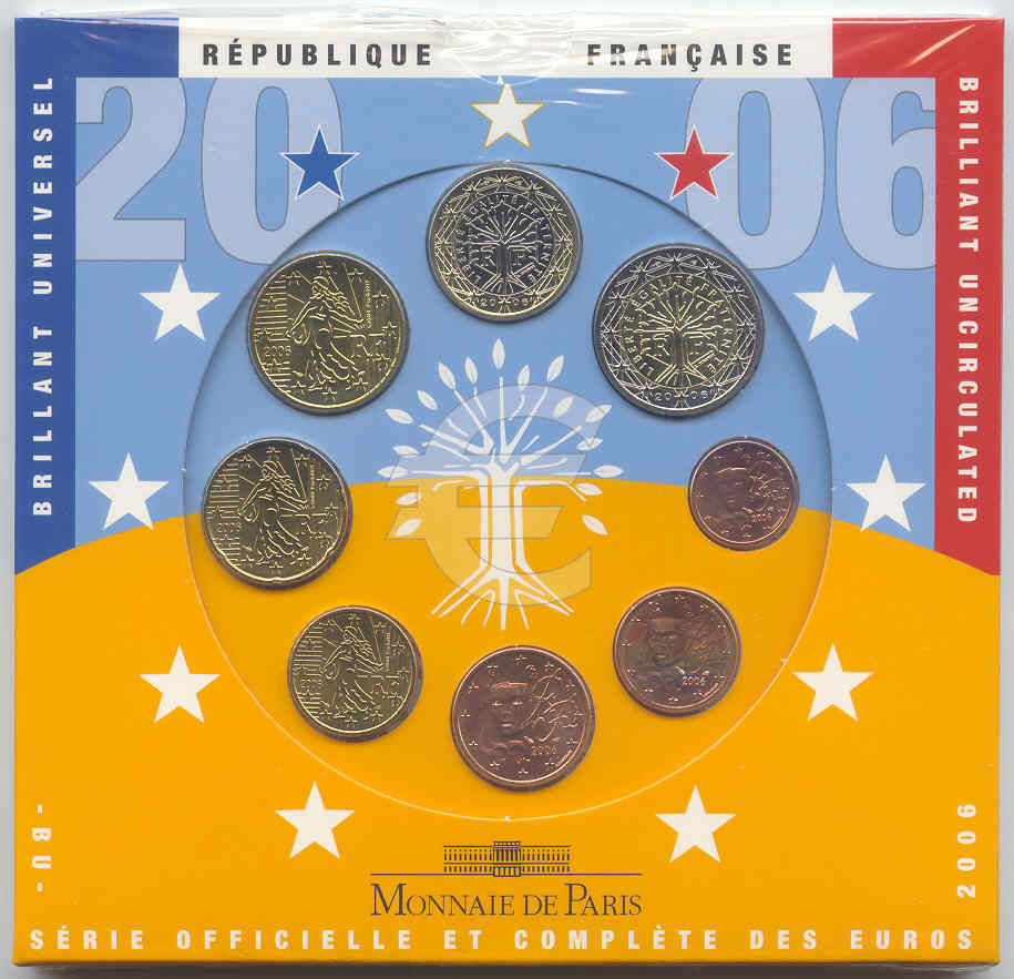 coffret euros, France 40 Golbey (88)
