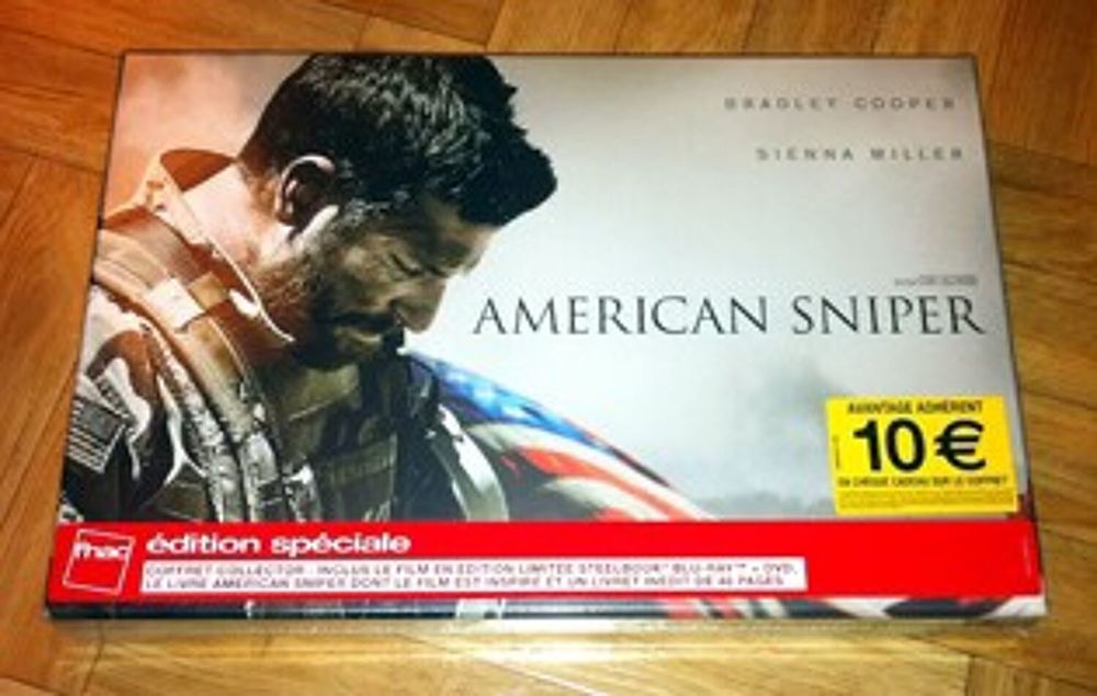 Blu Ray Coffret FNAC American Sniper - mrtsteph 47 Nogent-sur-Marne (94)
