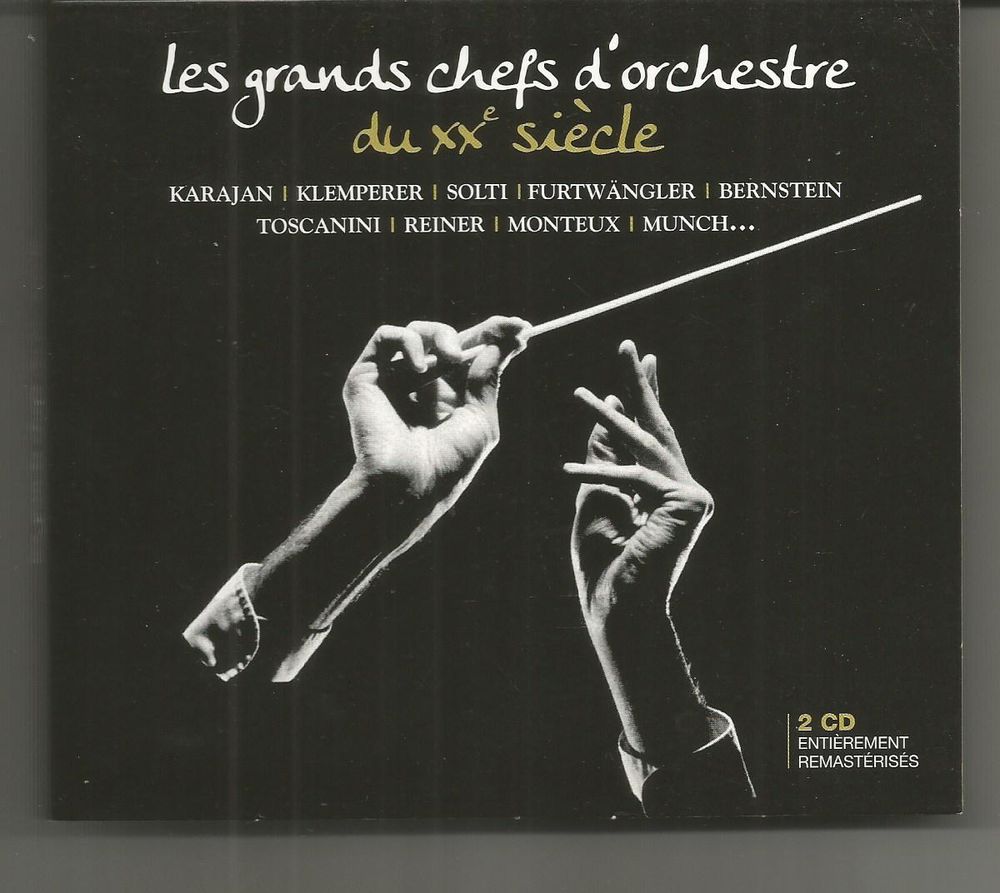 Coffret 2 CD Les grands chefs d'orchestre du XXe si�cle 10 Montauban (82)