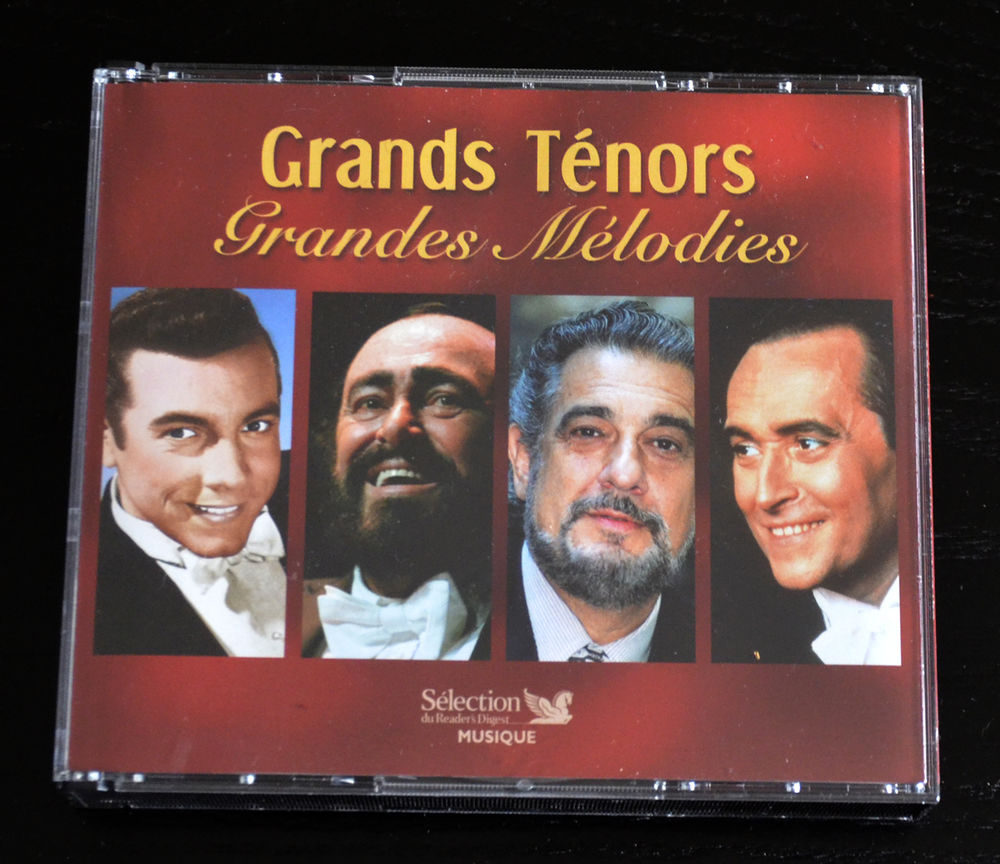 Coffret 5 CD Grands t�nors grandes m�lodies 5 Le Plessis-Tr�vise (94)