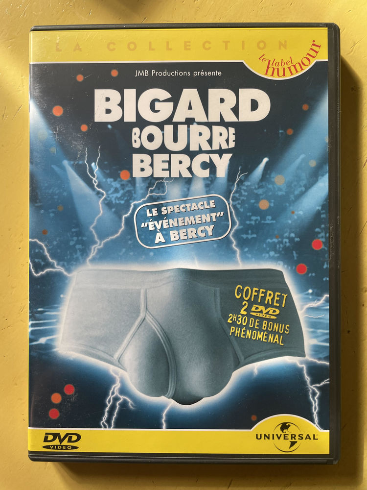 Coffret 2 DVD Jean-Marie Bigard - Bourre Bercy 4 Vigneux-sur-Seine (91)
