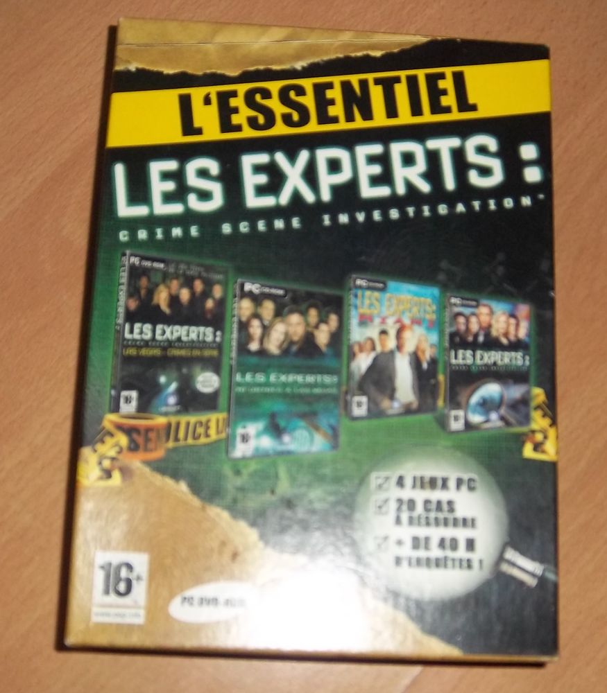 Coffret 4 jeux pc Les Experts 2 Colombier-Fontaine (25)
