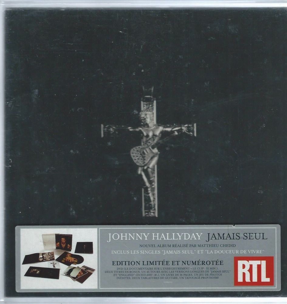 COFFRET JOHNNY HALLYDAY - Jamais seul 70 Allex (26)