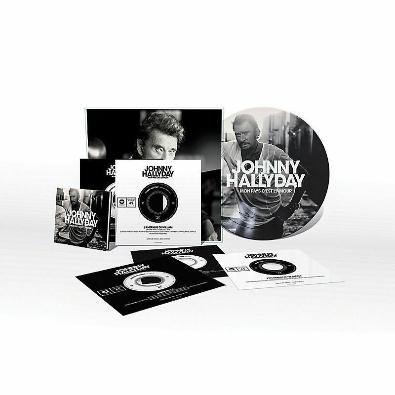 Coffret Johnny HALLYDAY - Mon pays c'est l'amour 40 Allex (26)