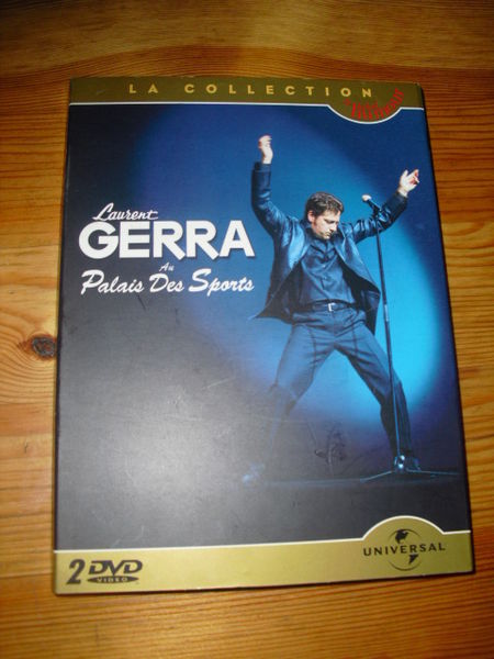 coffret de 2 DVD LAURENT GERRA au palais des sports+BONUS 3 Lyon 5 (69)