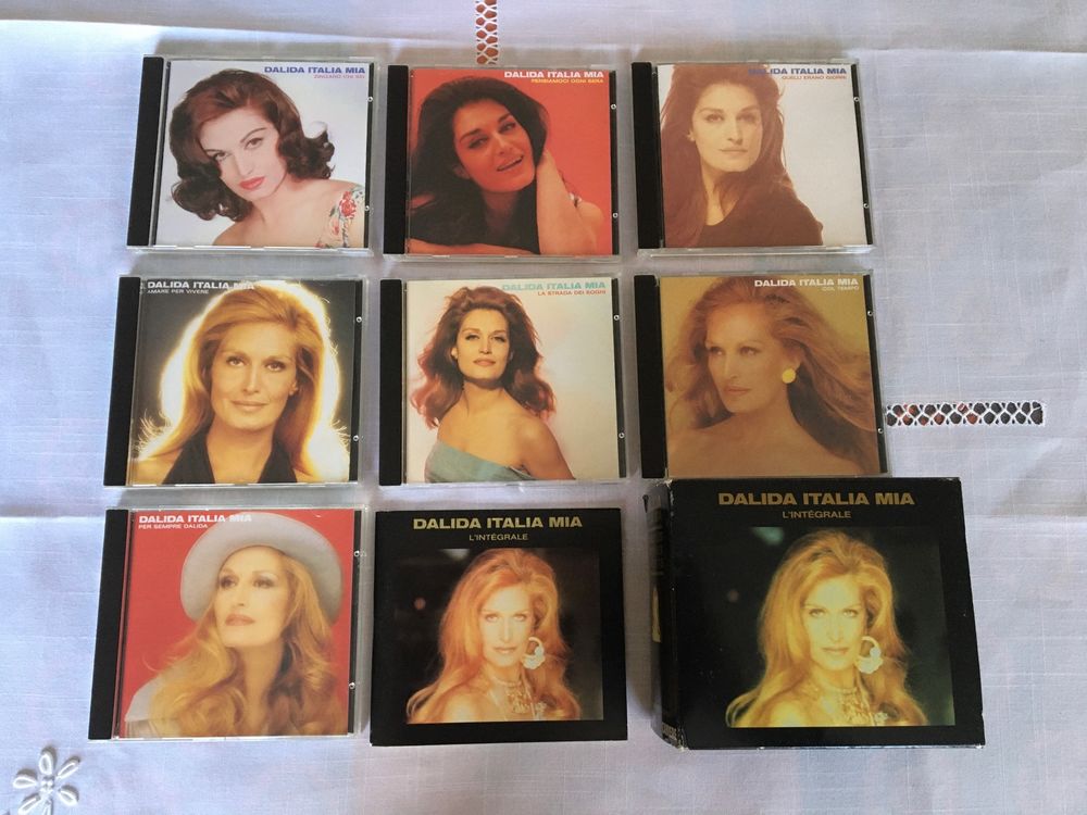 COFFRET 7 CD  et LIVRET DALIDA ITALIA MIA 1�re Edition 1991 270 Nimes (30)