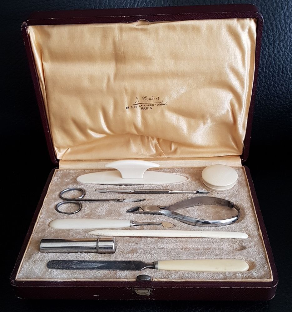 Coffret manucure ancien (1927) 45 Marignane (13)