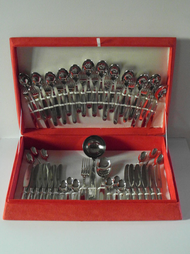 Coffret M�nag�re 51 pi�ces STAINLESS STEEL INOX 18/8 - Neuf 150 Goincourt (60)