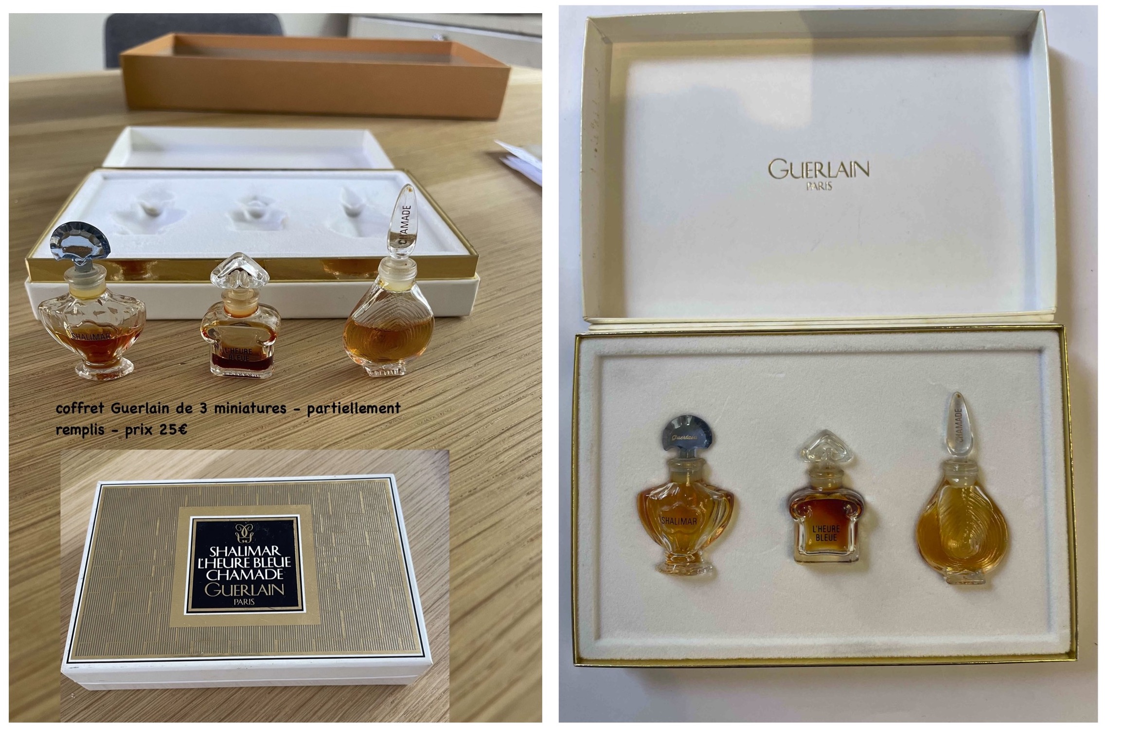 Coffret de miniatures de parfums Guerlain 25 Suresnes (92)