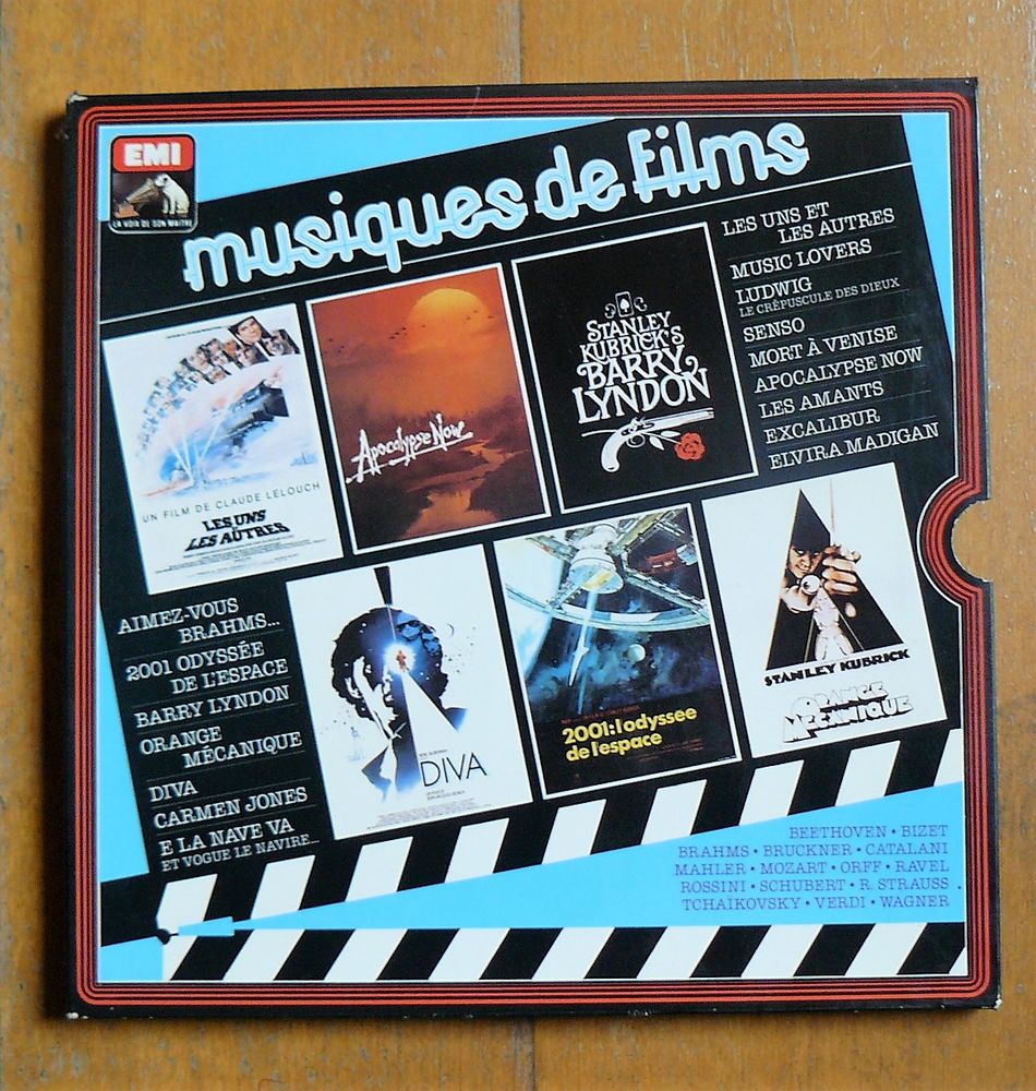 Coffret 3 LPS : Musiques de films - EMI 2901573 - 1975 19 Argenteuil (95)