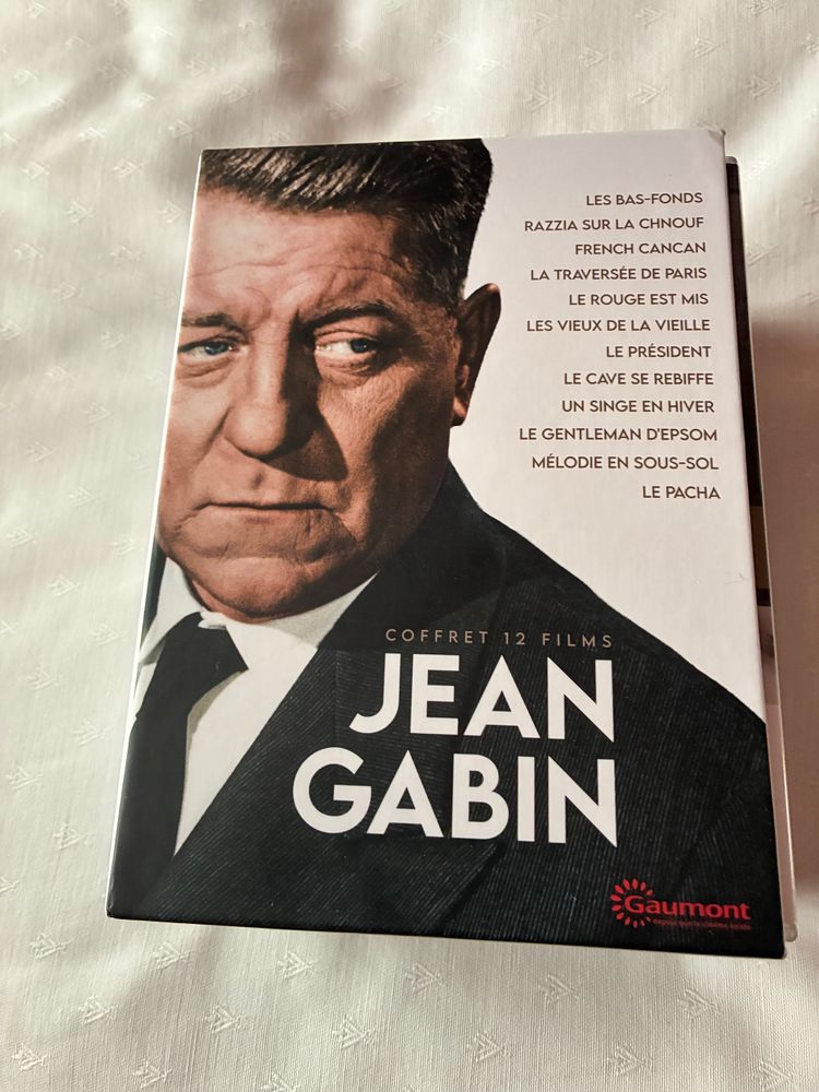 COFFRET de 12 DVD NEUFS de JEAN GABIN de 1936 � 1968 0 Jassans-Riottier (01)