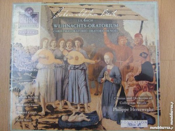 Coffret de 2 CD neufs WEINACHTS ORATORIUM 5 Strasbourg (67)