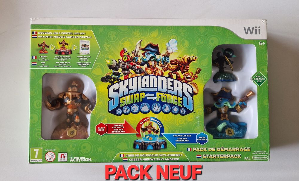 Coffret Jeu Nintendo Wii Skylanders Swap Force 25 Cambrai (59)