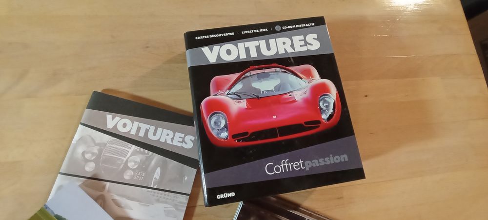 Coffret passion voitures - 150 fiches / livret quizz / CD 5 Commelle (38)