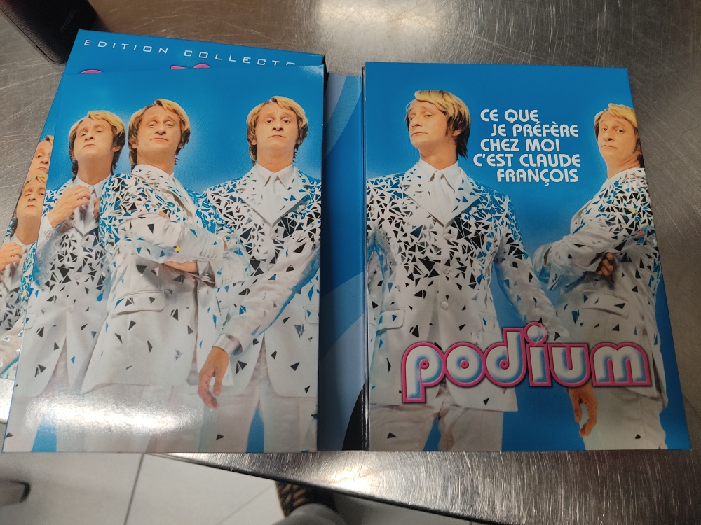 coffret DVD podium 5 La Seyne-sur-Mer (83)