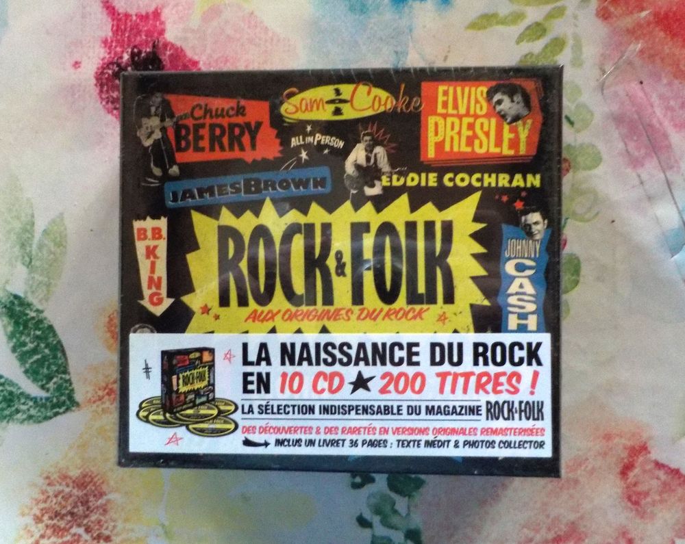 COFFRET ROCK & FOLK La naissance du Rock en 10 CD Neuf 20 Bubry (56)