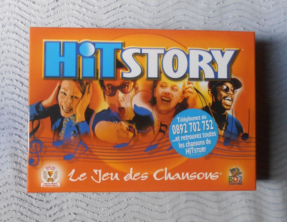 Coffret jeu de soci�t� Hit story, le jeu des chansons
6 Aubin (12)
