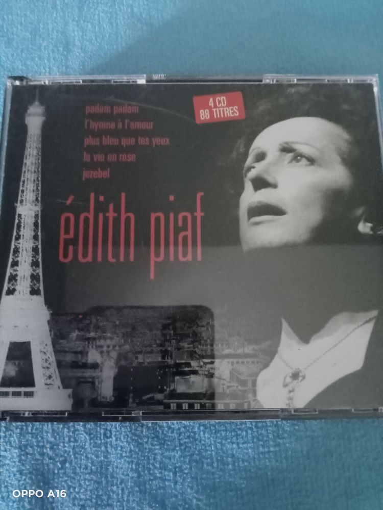 Coffret CD Souvenir  Edith Piaf 8 Plouguerneau (29)
