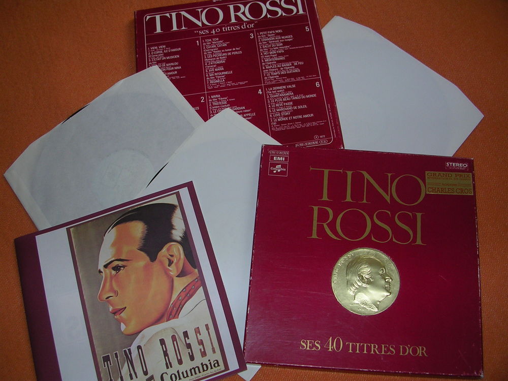 COFFRET TINO ROSSI 8 Combs-la-Ville (77)