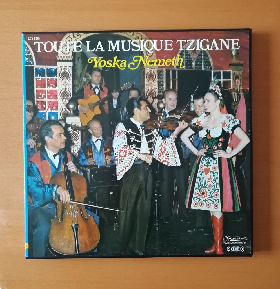 Coffret 4 LPs Toute la musique tzigane - Musidisc MU 526 RBx 9 Argenteuil (95)