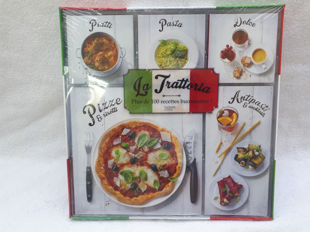 Coffret La Trattoria : plus de 100 recettes buonissime 5 Montigny-Lencoup (77)