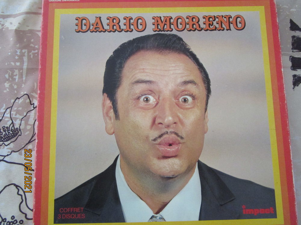 COFFRET DE TROIS VINYLES DE DARIO MORENO 15 Chanteloup-en-Brie (77)