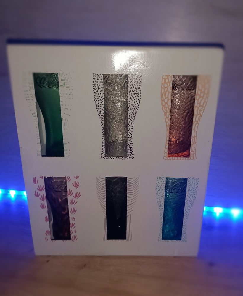 coffret de 6 verres de Coca-Cola 15 Lens (62)