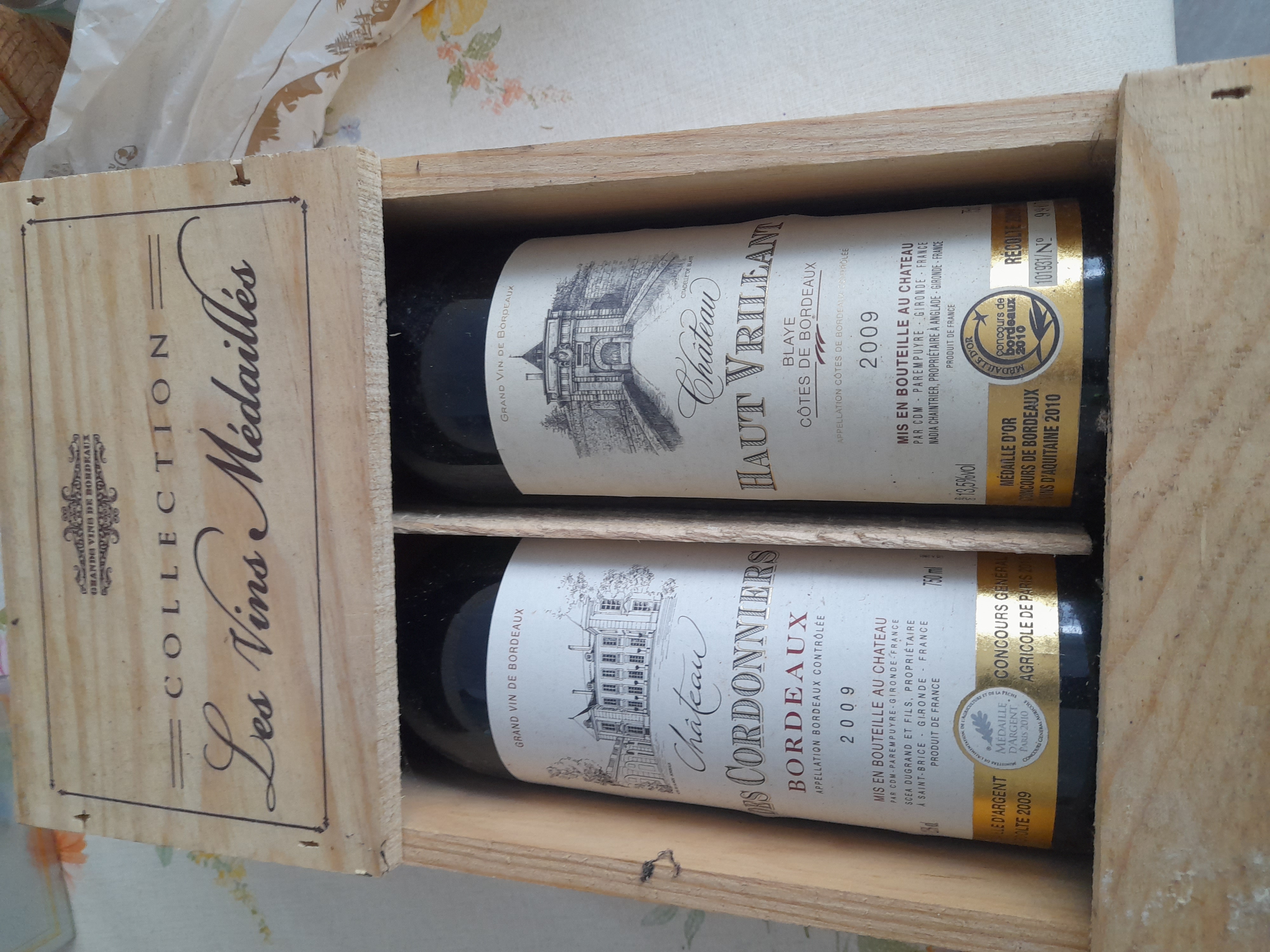 Coffret de Vins de Bordeaux 2009 M�daill�s 0 La Loupe (28)