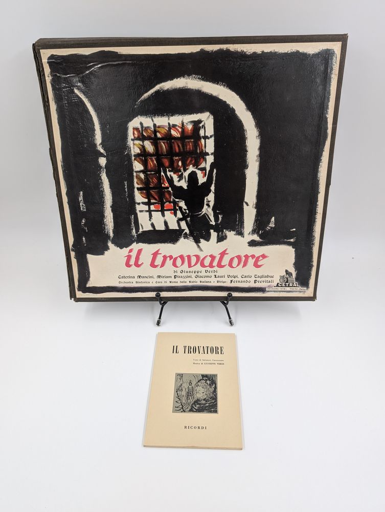 Coffret Vinyle 33 tours Il Trovatore di Giuseppe Verdi 7 Vulbens (74)