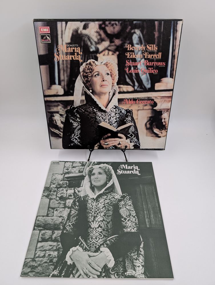 Coffret Vinyle 33 tours Maria Stuarda (Beverly Sills...) 7 Vulbens (74)