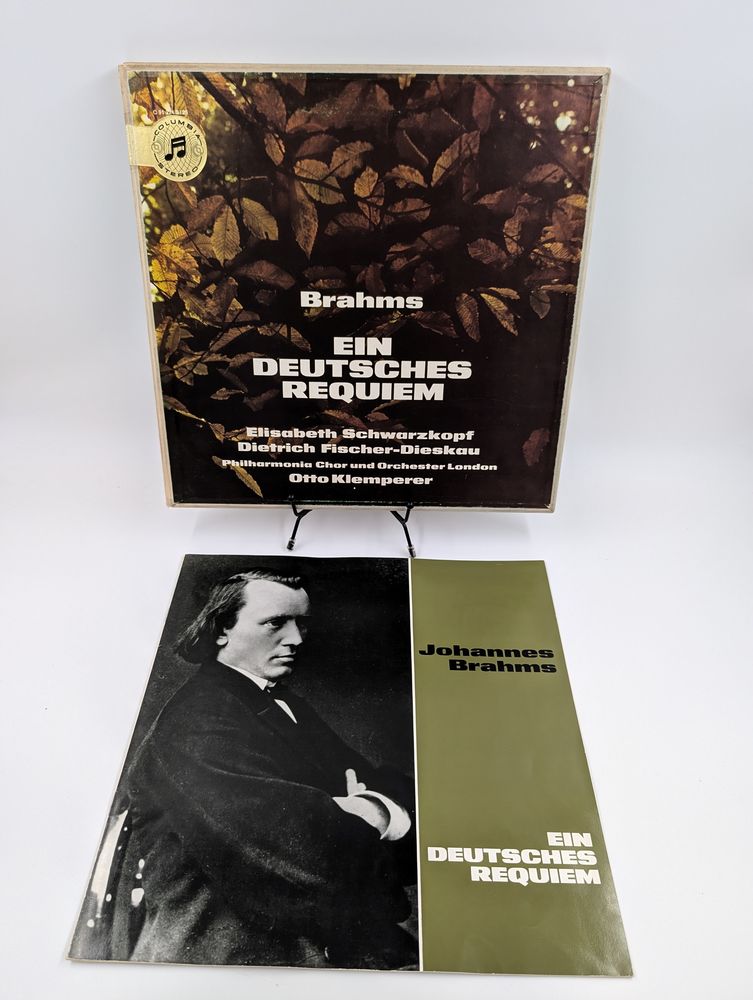 Coffret Vinyle 33 tours Brahms Ein Deutsches Requiem 10 Vulbens (74)