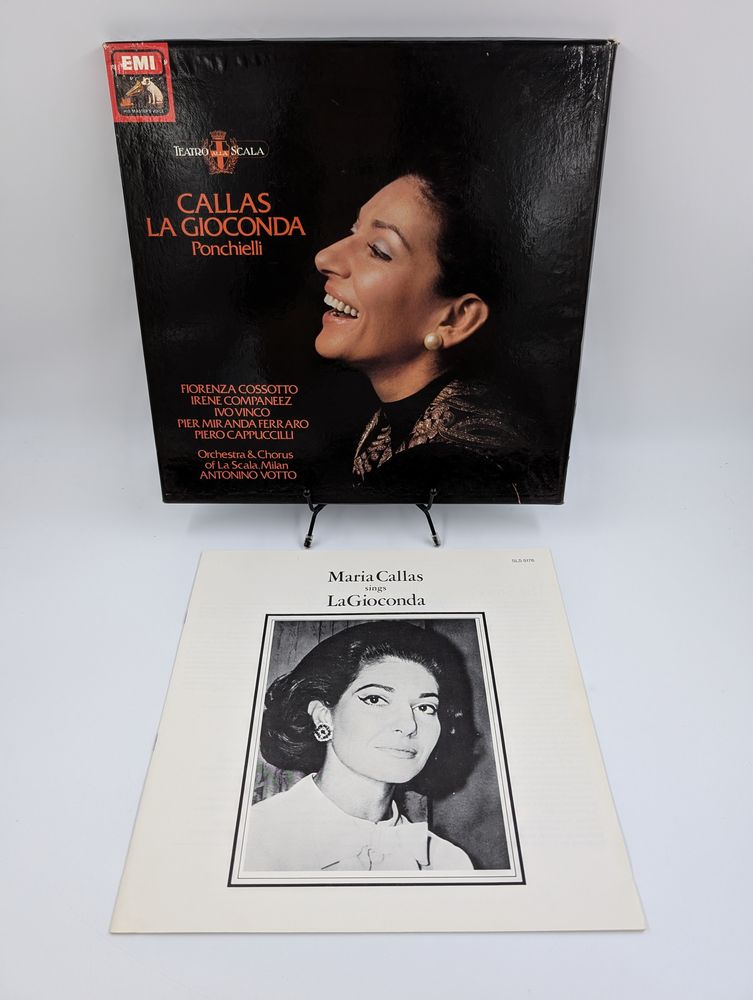 Coffret Vinyle 33 tours Ponchielli, La Gioconda, Callas  7 Vulbens (74)